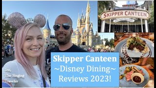 Disney Dining Review Skipper Canteen [upl. by Winola]