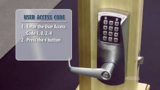 E Plex 20003000 5000  How to Add or Modify a Users Access Code [upl. by Ahsilam155]