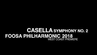 FOOSA Philharmonic performs Casellas Symphony No 2 in C minor op 12 [upl. by Ansell605]