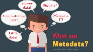 ICPSR 101 What are Metadata and why are they so important [upl. by Redford661]