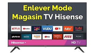 Comment enlever le mode magasin sur TV Hisense [upl. by Bradford904]