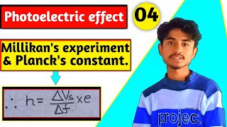 Photoelectric effect 04🇳🇵 Millikans experiment amp Plancks Constant Nepal E Physics [upl. by Meyers904]