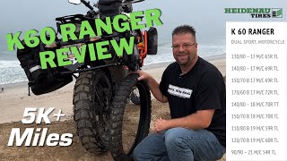 Heidenau K60 Ranger Tire Review  5k Miles in 3 Months [upl. by Brenton]