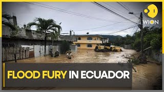 Flood fury in Esmeraldas Ecuador  WION Climate Tracker  Latest World News [upl. by Odlo]