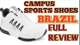 Campus white shoes Campus Brazil shoes White sports shoes full review [upl. by Neona]