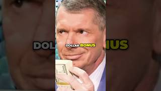 Vince McMahon’s 1000 Bonus Offer vincemcmahon wwe [upl. by Ainigriv]