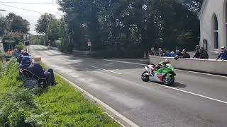 Manx Grand Prix 2024  Barregarrow crossroads [upl. by Yrtua]