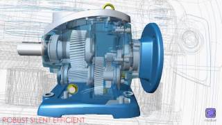 ROBUS inline helical gearboxes by motive [upl. by Mure584]