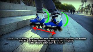 Tutorial cómo bajar escaleras con patines en linea [upl. by Garrity]