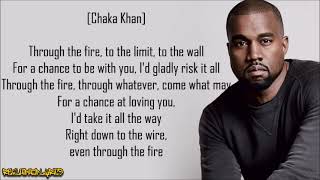 Kanye West  Through the Wire Lyrics [upl. by Edwine]