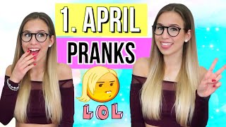 1 April Scherze leicht zum nachmachen 😆Pranks zum 1 April die dich zum Lachen bringen😅2018 [upl. by Travax]