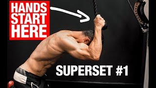 The BEST Triceps Supersets SLEEVE BUSTERS [upl. by Cofsky167]