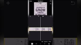 Edit Vertical Videos on iPhone iMovie [upl. by Vokay720]