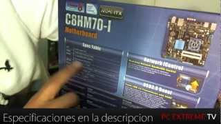 Unboxing de la Tarjeta Madre Asus C8HM70I En Español [upl. by Anaic]