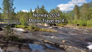 Motorreis Noorwegen ep 4 Up to the North 2024 [upl. by Ruprecht]