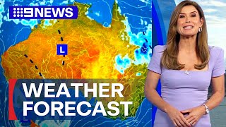 Australia Weather Update Sydney partly cloudy with moderate winds  9 News Australia [upl. by Jesh]