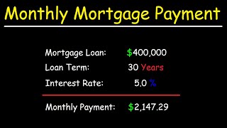 How To Calculate Your Mortgage Payment [upl. by Carlock668]