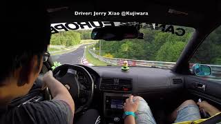 Canadian Jetta Accidentally Drifts the Nürburgring Nordschleife Volkswagen GLI [upl. by Kcirret]