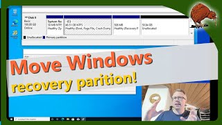 Move Windows recovery partition [upl. by Oiluig]