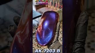 AIKKA BRILLIANT ILLUSION SERIES AK 7203 B viralvideo aikkapaint carpaint aerosol [upl. by Yelrahs]