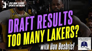 Mock Draft Recap Late sleepers to target and how to get all the Lakers [upl. by Ellecrag]