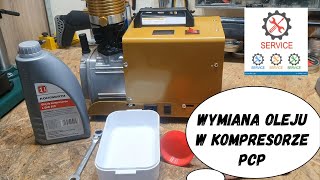 bartoli358 amp wymiana oleju w kompresorze PCP [upl. by Rad]