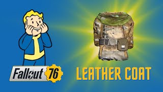 Fallout 76 Livestream I got a Leather Coat Vendor hopping Giveaways with cool stuff I get [upl. by Ydroj]