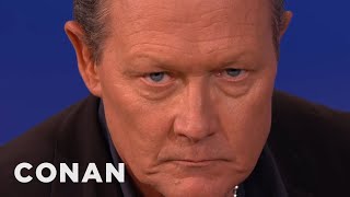 Robert Patrick Recreates His quotT2quot Look  CONAN on TBS [upl. by Kwei]