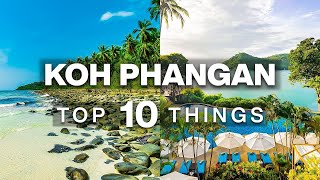 Top 10 Things to Do in Koh Phangan Thailand  More than FullMoon Party [upl. by Karolyn699]