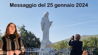 Medjugorje Messaggio del 25 Gennaio 2024 [upl. by Enrol931]