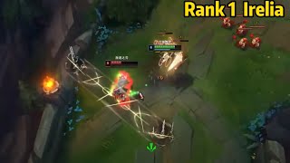 Rank 1 Irelia This Irelia Mechanic is SO SMOOTH [upl. by Emerald]