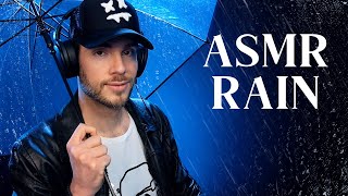 ASMR amp RAIN 🌧 Perfect for Sleep  Soothing Whispers amp Slow Triggers on a Rainy Night Ear 2 Ear [upl. by Turro]