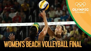 Womens Beach Volleyball Final  Full Replay  Rio 2016 Replays [upl. by Idolla]