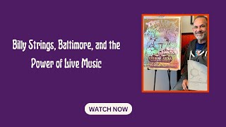 Billy Strings Baltimore and the Power of Live Music [upl. by Anastasie22]