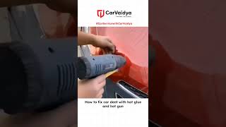 Can manage minor dents on the car at home with DIY repairs cardent carserviceindia carvaidya [upl. by Onitnas572]