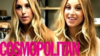 Whitney Port interview backstage of Olay photoshoot 2013 [upl. by Libb]