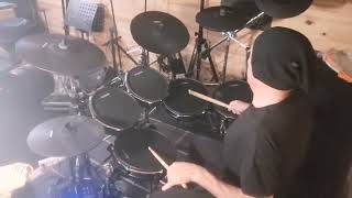 Alesis DM10 MKII Pro Kit drum solo 2 demo [upl. by Deland686]