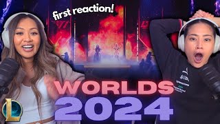 ARCANE Fans react to WORLDS 2024 Opening Ceremony  Reaction amp Review [upl. by Ertha]