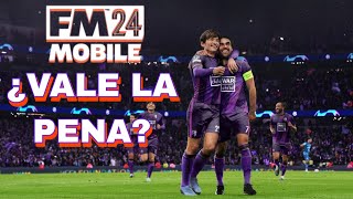 FOOTBALL MANAGER 2024 MOBILE IMPRESIONES ¿VALE LA PENA [upl. by Notnert]