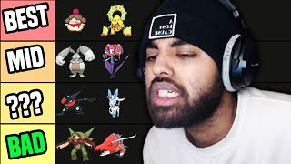 BEST RANKING ALL SHINY KALOS GEN 6 POKEMON TIER LIST [upl. by Aleac]