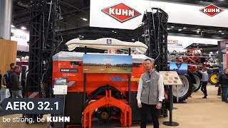 KUHN – Présentation distributeur d’engrais pneumatique AERO 321 [upl. by Onitnas]