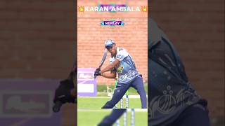 KARAN AMBALA 💥POWERFUL SHOT 💥AMBALA STAR🏏 [upl. by Hirsch727]