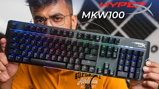 HyperX Alloy MKW100 Mechanical Gaming Keyboard Review [upl. by Ayotahc]