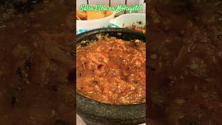 Salsa echa en molcajete [upl. by Yssenhguahs]