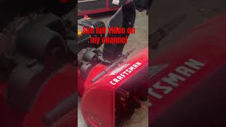 Craftsman snowblower smallenginerepair snowblower diy [upl. by Azeret704]