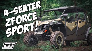 2024 CFMOTO ZFORCE 950 Sport4 Detailed UTV Overview [upl. by Millicent]