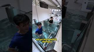 P300 running workout AQUAMAXX treadmill underwater rehabilitation dailyworkout [upl. by Anirbak]