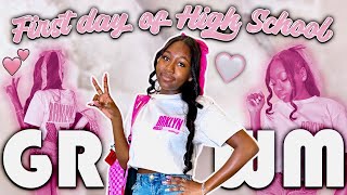 GRWM FOR THE FIRST DAY OF HIGH SCHOOL [upl. by Divod]