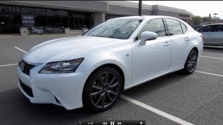 2013 Lexus GS350 FSport Start Up Exhaust and In Depth Review [upl. by Terhune235]