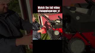 Removing the carburetor from a snowblower snowblower smallengine carburator craftsman foryou [upl. by Aibsel]